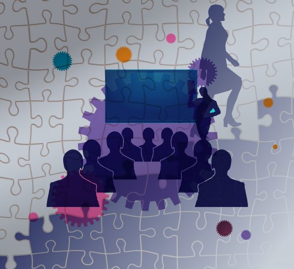 puzzle, businesswoman, stairs-5645619 puzzle, businesswoman, stairs